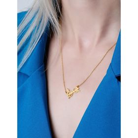 Dkmn Harry Potter Gözlük Sembolü 925 Ayar Unisex Gümüş Kolye