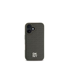DKNY iPhone 16 Plus Repeat Pattern Magsafe Uyumlu Telefon Kılıfı