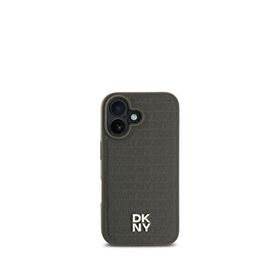DKNY iPhone 16 Repeat Pattern Magsafe Uyumlu Telefon Kılıfı