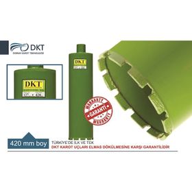 Dkt 170x420 mm Karot Ucu
