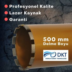 Dkt 71x500 mm Karot Ucu