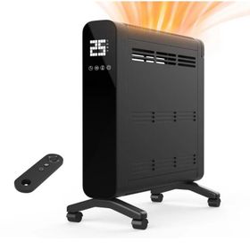 Dlc FO-SD24B Siyah 2400 W Kumandalı Ambians Panel Radyatör Isıtıcı