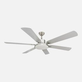 Dlc Grecale 148 cm Mat Krom Led Tavan Vantilatörü