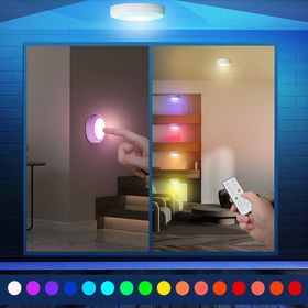 Dlc Kumandalı Pilli 2'li Sıva Üstü Led Spot