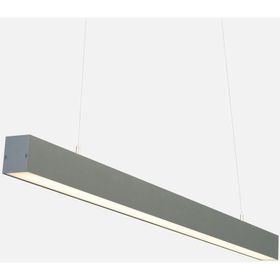 Dlc Profil 150 cm Plastik Dikdörtgen Antrasit 3000K Tekli Modern Sarkıt