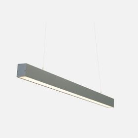 Dlc Profil 150 cm Plastik Dikdörtgen Antrasit 3000K Tekli Modern Sarkıt