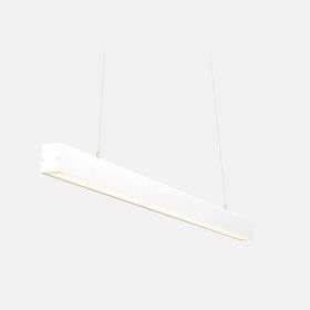 Dlc Profil 150 cm Plastik Dikdörtgen Beyaz 3000K Tekli Modern Sarkıt