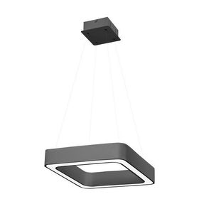 Dlc Profil 3000K Plastik Kare Antrasit Tekli Modern Sarkıt