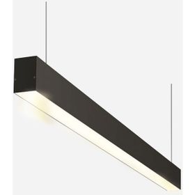 Dlc Profil Plastik Dikdörtgen Tekli Modern 120 cm 4000K Antrasit Ledli Sarkıt