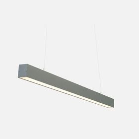 Dlc Profil Sarkıt 150 cm Plastik Dikdörtgen Tekli Modern 4000K Sarkıt Antrasit