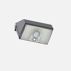 Dlc Solar 1000 Lümen Siyah Sensörlü Led Aplik