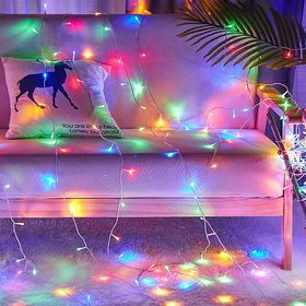 Dlc Solar Işık Zinciri Rgb 100 Led Aydınlatma