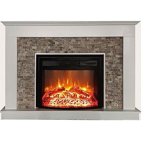 Dlc Stone 1800 W Elektrikli Dekoratif Şömine