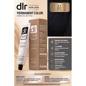 DLR 1.1 Mavi Siyah 60 ml Saç Boyası