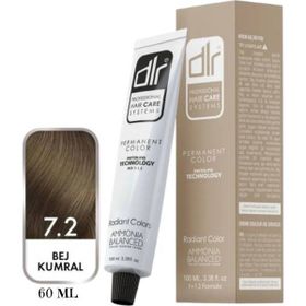 DLR 7.2 Bej Kumral 60 ml Saç Boyası