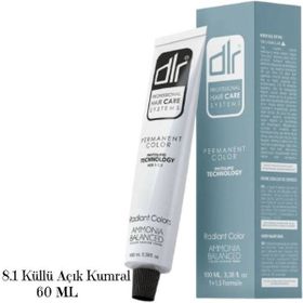 DLR 8.1 Küllü Açık Kumral 60 ml Saç Boyası