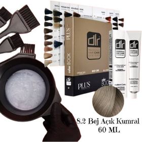 DLR 8.2 Bej Açık Kumral 60 ml Saç Boyası