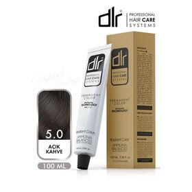 DLR Color 100 ml 5.0 Açık Kahve Saç Boyası