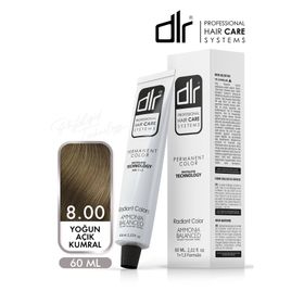 DLR Color 8.00 Yoğun Açık Kumral 60 ml Saç Boyası