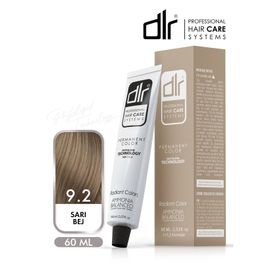 DLR Color Kalıcı 9.2 Sarı Bej 60 ml Saç Boyası
