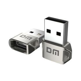 DM AD038 USB to Type-C Metal OTG Çevirici Dönüştürücü Adaptör
