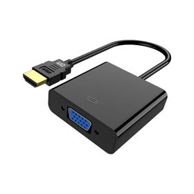 DM CHB020 HDMI VGA Siyah Dişi Çevirici Adaptör