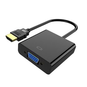 DM CHB020 HDMI VGA Siyah Dişi Çevirici Adaptör