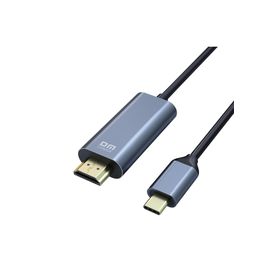 DM CHB024 Type-C to HDMI 4K 30Hz 1.8 mt Dönüştürücü Kablo