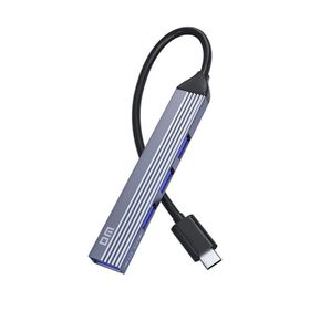 DM CHB057 USB Type-C to 4 Portlu 3xUSB 2.0 1xUSB 3.0 15 cm Hub Çoklayıcı