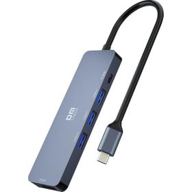 DM CHB058 Type-C to 4K HDMI 3xUSB 3.0 PD Hub Dönüştürücü