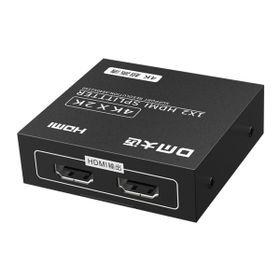 DM CHB078 4K 30 Hz 1 Giriş 2 Çıkış HDMI Siyah Splitter Çoklayıcı