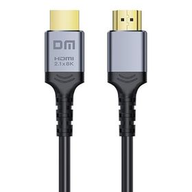 DM HI001S 8K 60 Hz 4K 144 Hz 2.1 HDR 1.5 mt HDMI Görüntü ve Ses Aktarım Kablosu