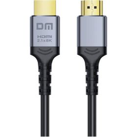 DM HI002S 8K 60 Hz 4K 144 Hz 2.1 HDR 2 mt HDMI Görüntü ve Ses Aktarım Kablosu