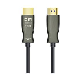 DM HI050 4K 60 Hz 2K 144 Hz 2.0 Fiber Optik 50 mt HDMI Görüntü ve Ses Aktarım Kablosu