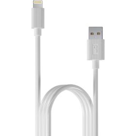 DM SL010 USB to Lightning iPhone 2.4A Beyaz 1 mt Hızlı Şarj ve Data Kablosu
