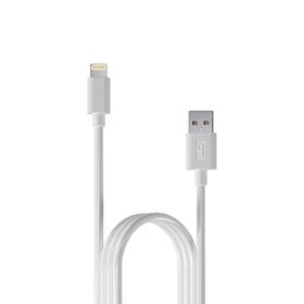 DM SL010 USB to Lightning iPhone 2.4A Beyaz 1 mt Hızlı Şarj ve Data Kablosu