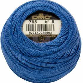 Dmc 798 Koton Perle 8 Numara Nakış İpliği