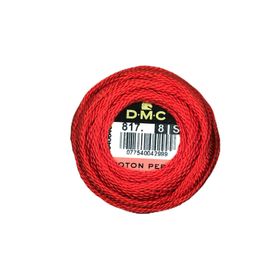 Dmc 817 Koton Perle 8 Numara Nakış İpliği