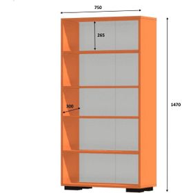 Dmodül Duru 75 cm Çok Amaçlı Dolap