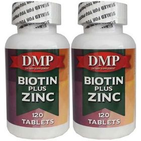 Dmp Biotin Plus Zinc 120 Tablet