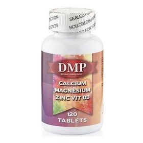 Dmp Calcium Magnesium Zinc Vitamin D3 120 Tablet