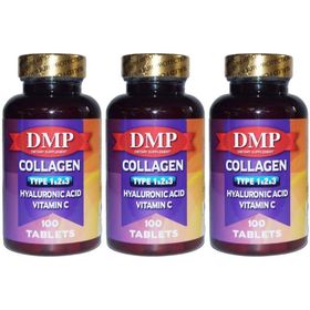 Dmp Collagen Type 1-2-3 Hyaluronic Acid Vitamin C 3x100 Tablet