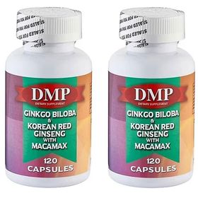 Dmp Ginkgo Biloba Korean Red Ginseng With Macamax 120 Kapsül