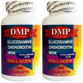 Dmp Glucosamine Chondroitin MSM Hyaluronic Acid Collagen 180 Tablet
