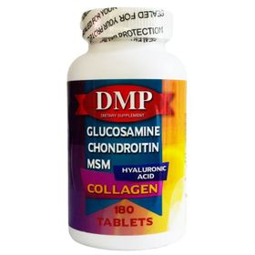 Dmp Glucosamine Chondroitin MSM Hyaluronic Acid Collagen 180 Tablet