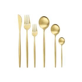 Dmr Life 42 Parça Elit Mat Gold Çatal Kaşık Bıçak Takımı