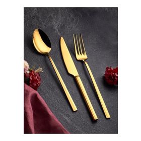 Dmr Life Vega Gold 48 Parça 8 Kişilik Çatal Kaşık Bıçak Takımı