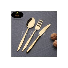 Dmr Life Yakut Titanyum Gold 6 Adet Çay Kaşığı