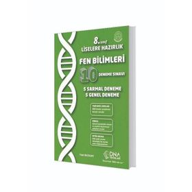 DNA Yayınları - 8. Sınıf Fen Bilimleri 10 Deneme Sınavı