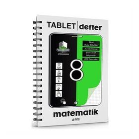 Dna Yayınları - 8. Sınıf Matematik Tablet Defter